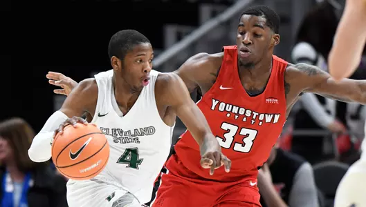 Penguins Battle But Fall 72-71 in Opening Round of Little Caesars Horizon League Basketball Championship Image