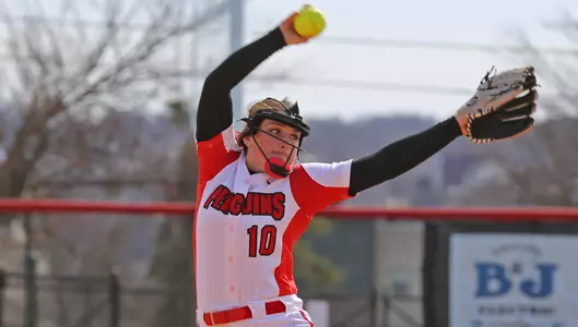 Penguins Salvage Split Against IUPUI Image