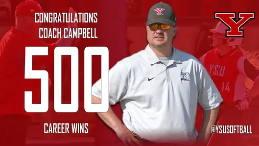 Brian Campbell Notches 500th Career Win as Softball Splits Doubleheader Against NKU Image