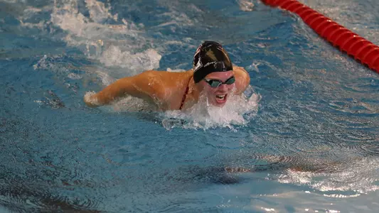 Whitaker Wins Pair of Events In Dual With Ball State Image