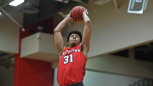 Six Reach Double Figures in 101-53 Win Over Thiel Image