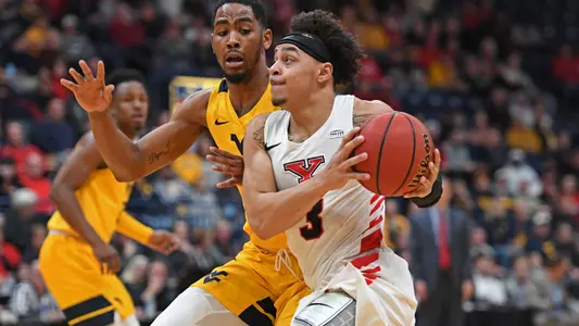 Penguins Turn In Gritty Performance in 75-64 Loss to No. 25 West Virginia Image