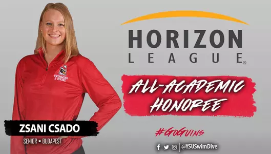 Csado Receives Academic All-Horizon League Honors Image