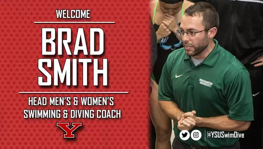 Brad Smith Named YSU Women's and Men's Head Swimming & Diving Coach Image