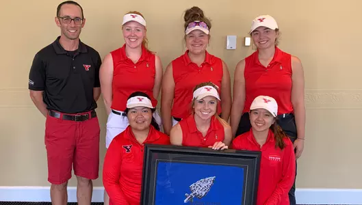 Penguins Set 18-Hole Scoring Record, Finish Second at Indiana State Invitational Image