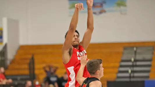 Virgin Islands Tour: Day Two: Late Run Lifts Penguins Past Calgary, 74-71 Image