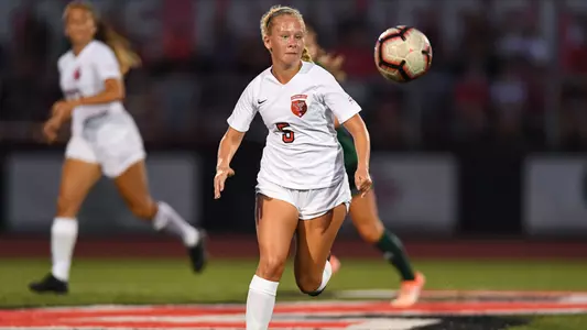 Women's Soccer Falls in Double Overtime at Oakland Image