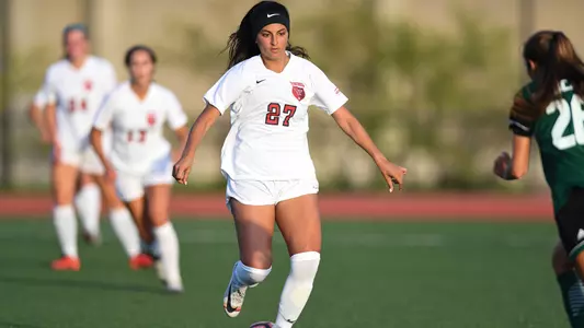 Two Second Half Goals Push Women's Soccer Past St. Francis (Pa.), 3-2 Image