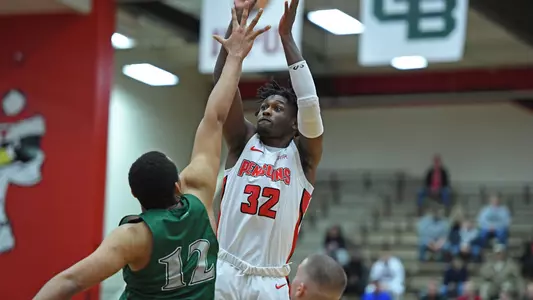 Penguins Withstand Late Charge for 76-72 Road Win at Detroit Mercy Image