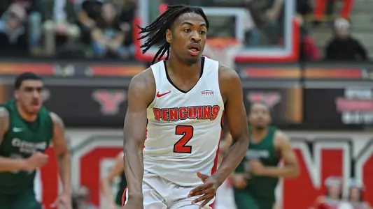Simmons Leads Second-Half Charge as Penguins Top Cleveland State, 67-55 Image