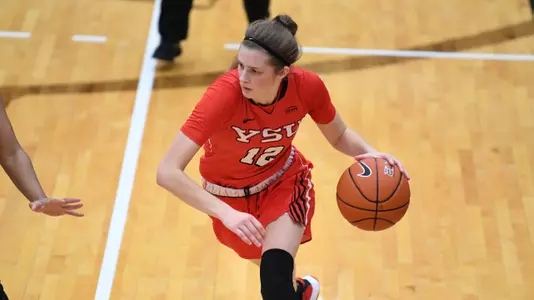 Olson, Obiazor Lead Penguins to 72-57 Win Over Oakland Image
