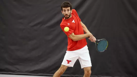 Penguins Use Dominating Singles Performance to Beat Bellarmine Image