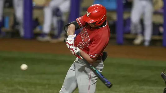 Glasser Homers, Extends Hitting Streak to 10 Games as Penguins Fall 12-2 at Wright State Image