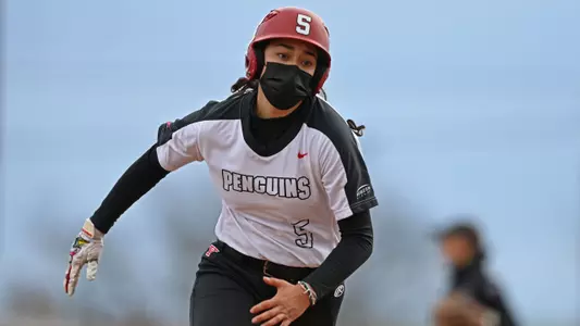 Buffenbarger Shutout, Lusk Homer Spark Softball to Split at Robert Morris Image
