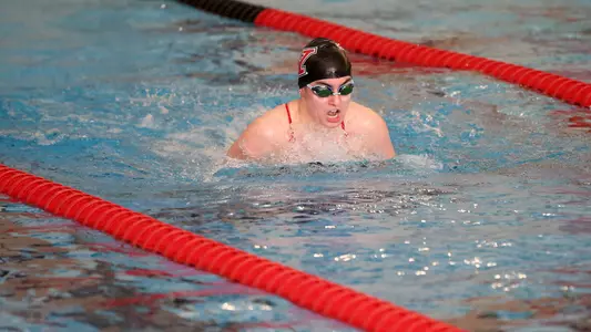 Kerr Sets Mark in 100 Breast, Places Fourth at HL Meet Image