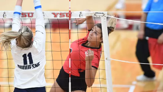 Penguins Drop Two Matches at Blue & Gold Tournament Image