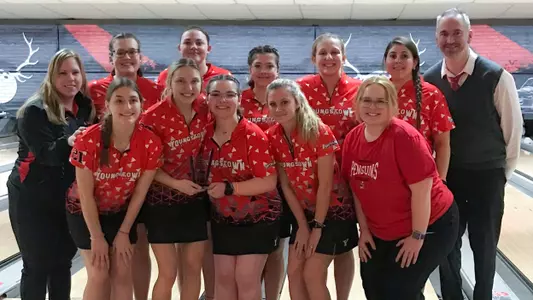 2021-22 YSU bowling at the Northeast Classic