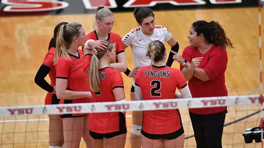 YSU Volleyball Huddle