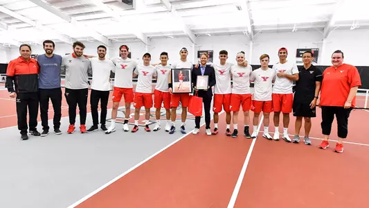 YSU Men's Tennis on Senior Day 2022