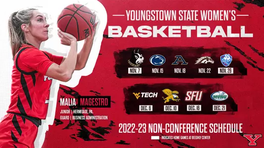 WBB 2022-23 Non-Conference Schedule