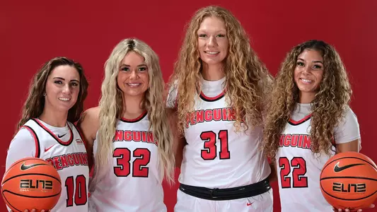 YSU Women's Basketball West Virginia natives Dena Jarrells, Paige Shy, Emily Saunders and Shay-Lee Kirby