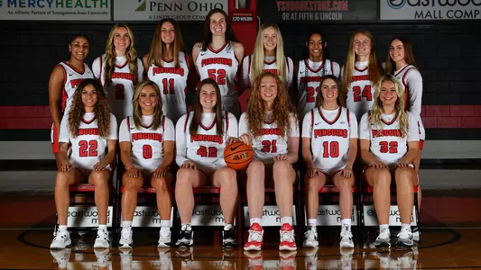 2023-24 YSU Women's Basketball Team Photo