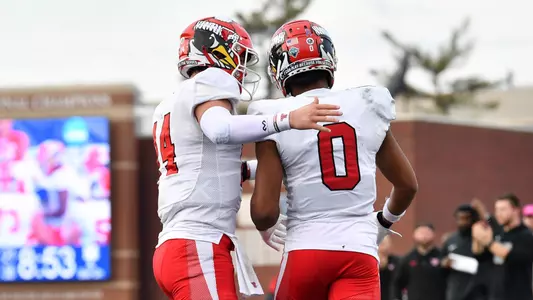 Mitch Davidson and Bryce Oliver - YSU Football at Villanova (Dec. 2, 2023)