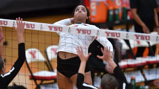 Kiyah Franklin - YSU Volleyball vs. Cleveland State (Sept. 20, 2022)