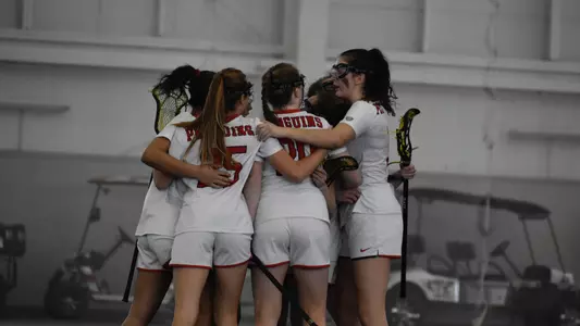 Women's Lacrosse Huddle