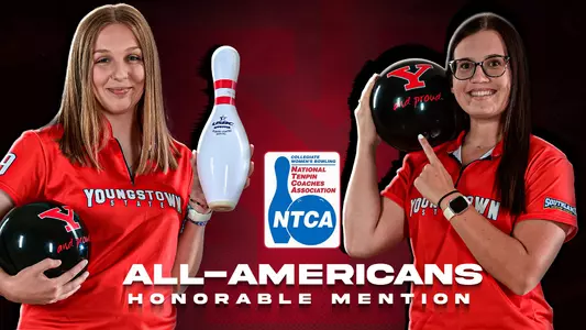 Kirsten Moore and Madyson Marx were named Honorable Mention All-Americans