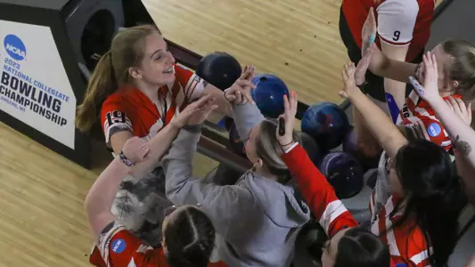 Kirsten Moore - YSU Bowling vs. Maryville at the Lansing Regional (April 7, 2023)