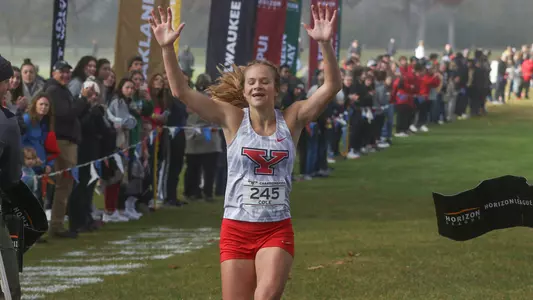 Morgan Cole at the 2022 Horizon League Cross Country Championship