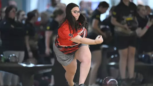 Hannah Miller - YSU Bowling at the Penguin Classic (Oct. 13, 2024) - Photo by Robert Hayes