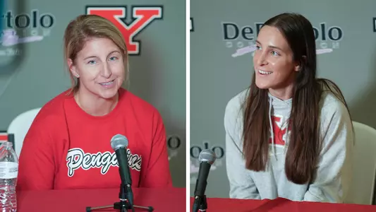 WBB First Press Conference of 2024-25 - Melissa Jackson and Malia Magestro