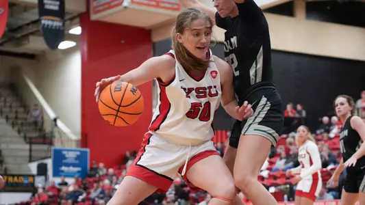 Sarah Baker - Youngstown State women's basketball vs. Lake Erie College (Nov. 8, 2024). Photo by Bryson Chavez