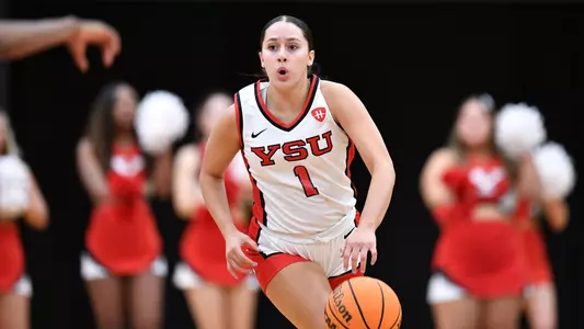 Xoe Rosalez - Youngstown State women's basketball vs. St. Bonaventure on Nov. 12, 2024 (Photo by Robert Hayes)