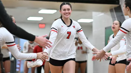 Isabel Schaefbauer - YSU volleyball vs. Robert Morris (Oct. 29, 2024). Photo by Robert Hayes