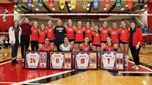 YSU Volleyball - 2024 Senior Day (Photo by Bryson Chavez)