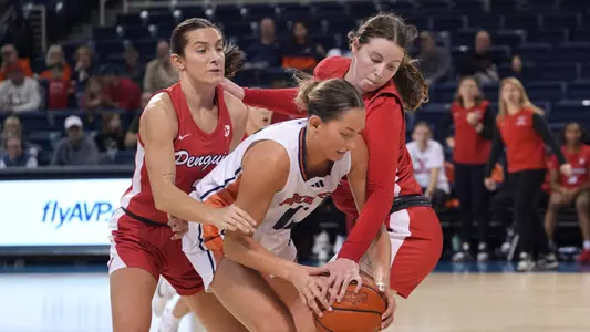 Malia Magestro and Sophia Gregory - YSU Women's Basketball at Bucknell (Nov. 23, 2024)