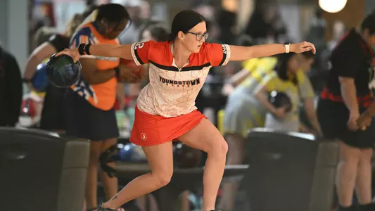 Madyson Marx - YSU Bowling at the 2024 Penguin Classic (Oct. 11, 2024). Photo by Robert Hayes.