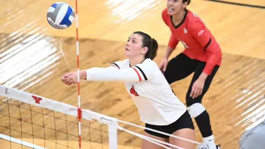 YSU volleyball vs. Robert Morris (Oct. 29, 2024). Photo by Robert Hayes