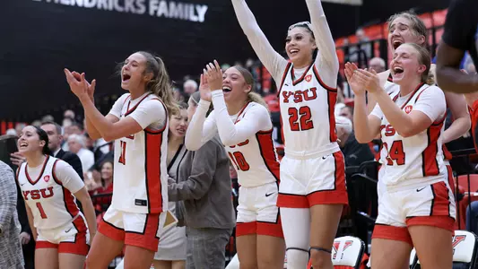 YSU Women's Basketball vs. Lake Erie (Nov. 8, 2024). Photo by Bryson Chavez