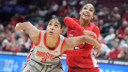 Haley Thierry and Taylor Thierry - YSU Women's Basketball at Ohio State (Dec. 14, 2024)