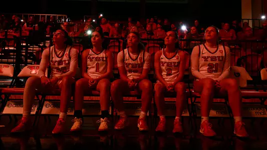 YSU Women's Basketball vs. Detroit Mercy (Dec. 18, 2024). Photo by Robert Hayes