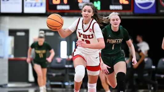 Dacia Lewandowski vs. Point Park (Dec. 21, 2024). Photo byh Robert Hayes