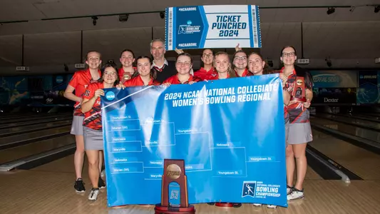 YSU Bowling Ticket Punched