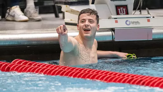 Photo from Day 4 Swimming & Diving Finals during the 2024 Horizon League Swimming & Diving Championships in Indianapolis. Photo taken on February 17, 2024. Photo Credit Chad Williams.