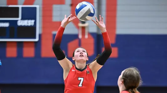 YSU Volleyball Exhibition at Duquesne (Aug. 24, 2024). Photo by Robert Hayes