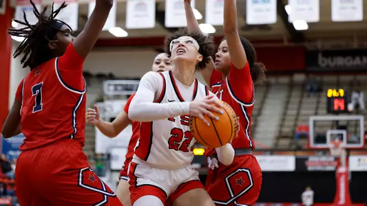 Faith Burch - YSU Women's Basketball vs. Robert Morris (April 18, 2025). Photo by Bryson Chavez.