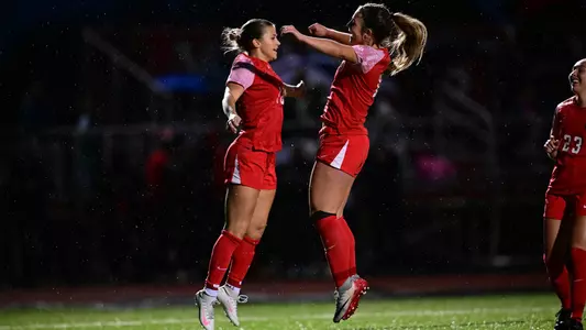 YSU Women's Soccer Goal Celebration